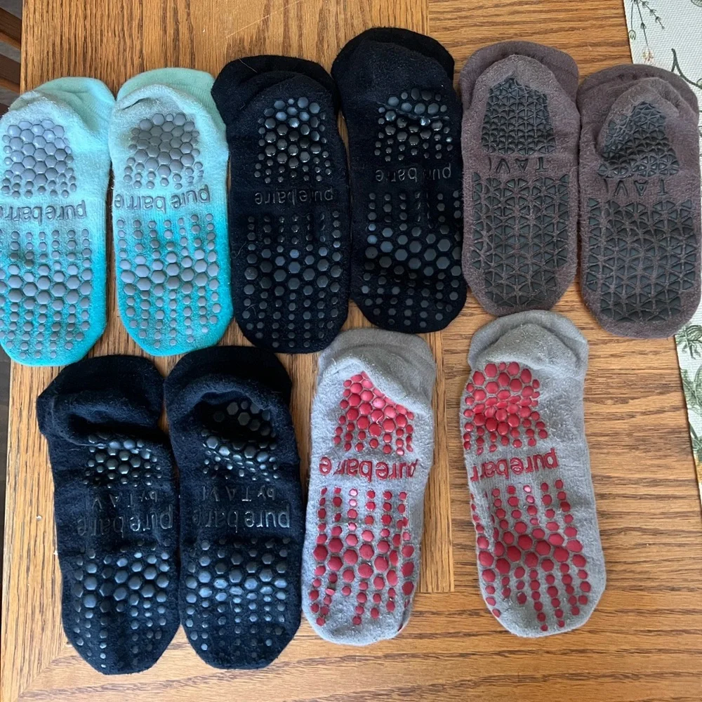 Pure barre sticky socks - mediums